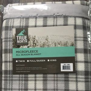 Full/Queen True North Microfleece All Season Blanket (UNOPENED-NEW)
